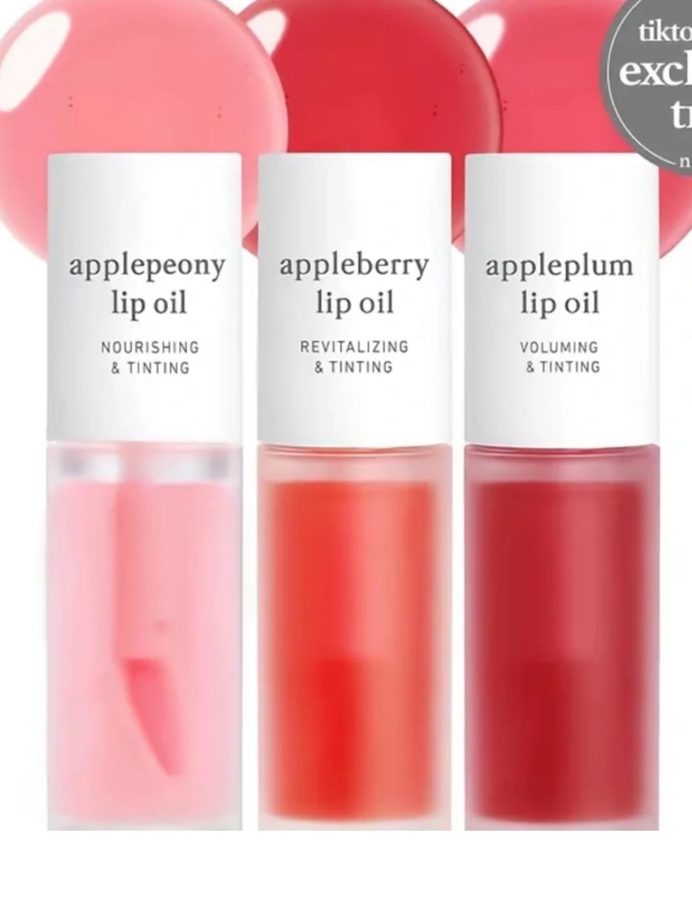 Nooni Apple Lip Oil Set of 5
